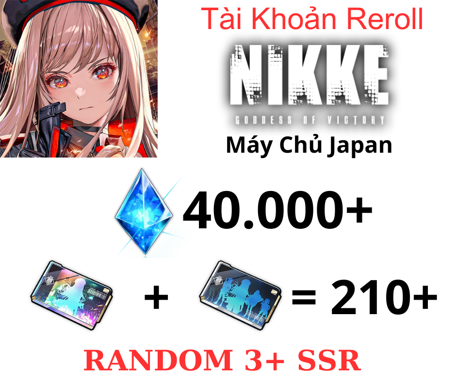 [JP]Nikke: Goddess of Victory Reroll 40k Gem